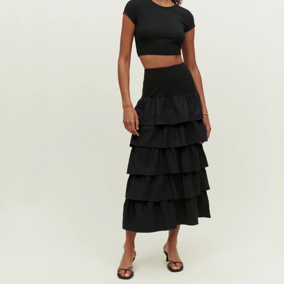 Reformation Knit Two-piece Top and Skirt NWT - Picture 1 of 5